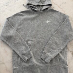 Nike Men's Gray Pullover Hoodie